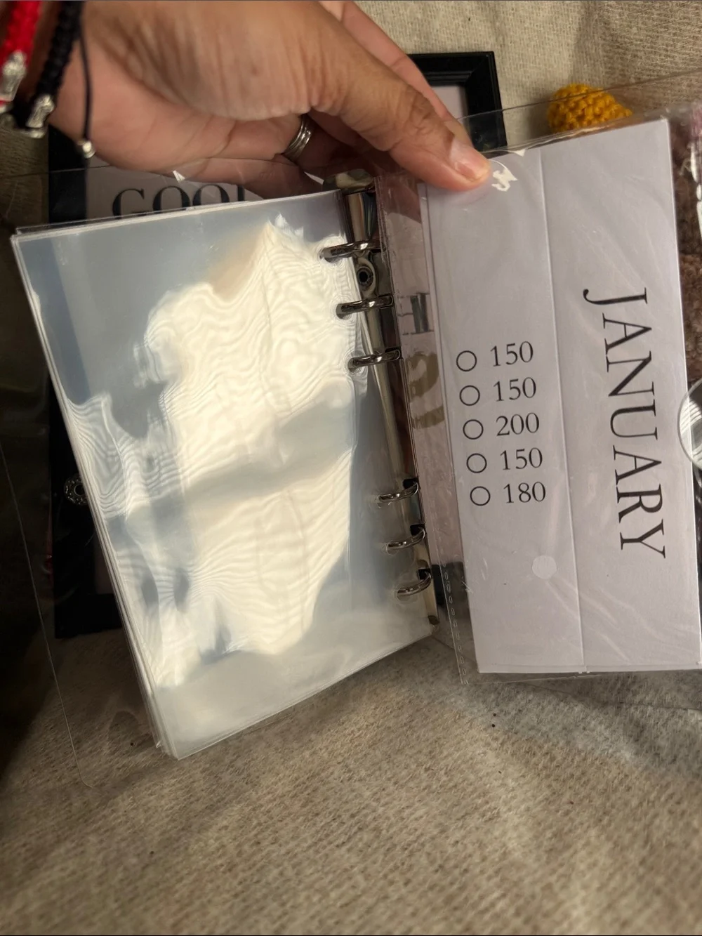 Clear Monthly Savings Planner - 10K Challenge